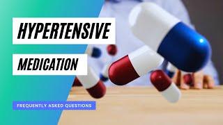 FAQ Hypertensive Medication & Diving