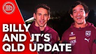 Billy and JT provide the news out of Maroons camp | Wide World of Sports