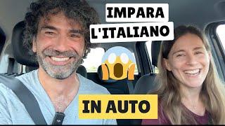 Impara l'Italiano in Auto (Vlog e lezione) | Driving in Italy: Car Vocabulary (sub ITA)