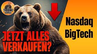 CRASH SIGNALE  Der Markt wird bluten, wenn das passiert! | Nasdaq & Big Tech Analyse