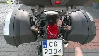 Honda NC700X 2012 3 kufry prezentacja Rezmermoto