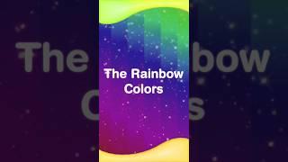  LEARN ENGLISH with KITOONS  RAINBOW COLORS  #shorts #learnenglish #aprenderingles #infantil