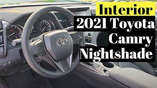 2021 Toyota Camry SE Nightshade Edition Interior