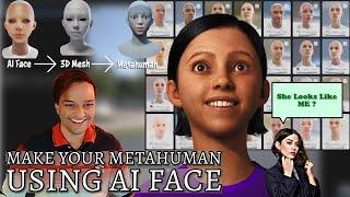 Create Your Custom Metahuman from AI Generated Faces in Unreal Engine