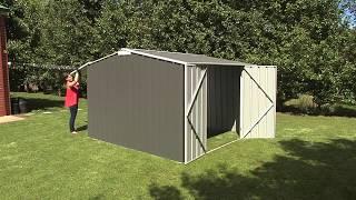 EasyShed | Shed Assembly | 3m x 3m Gable Roof Shed