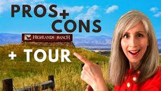 PROS & CONS + TOUR of Highlands Ranch CO | 80129 | Living in Highlands Ranch