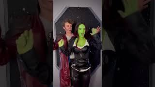 Star-Lord & Gamora  #guardiansofthegalaxy #mcu #shorts