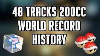 The World Record History of 48 Tracks, 200cc, Items in Mario Kart 8 Deluxe