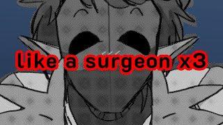 like a surgeon - animation meme w/ eyeless jack