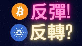 比特幣反彈! 愛達幣反轉? #btc  #ada