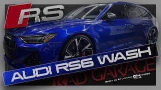 SINISTER ULTRA BLUE AUDI RS6 WASH | Featuring Genius Detail Products