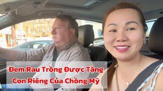 Đem Rau Trồng Được Trong Vườn, Tặng Cho Con Riêng Chồng Mỹ Và Các Bạn, Một Ngày Quá Bận Rộn