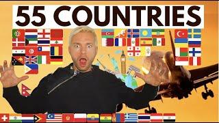 I Visited 55 Countries In 1 Year (crazy 2022!) Gus1thego | Gustav Rosted