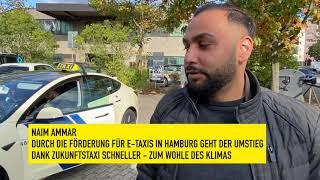 Bundesfahrplan eTaxi und Zukunftstaxi in Hamburg -