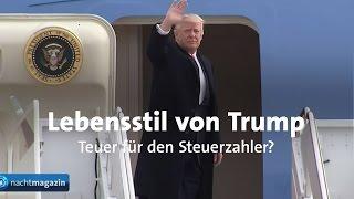 Trump: Was kostet der US-Präsident die Steuerzahler in den USA?