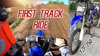 ERSTE TESTFAHRT YAMAHA 4 Takt auf dem MX Track!