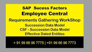 SuccessFactors | Employee Central | Succession Data Model | Country Specific Succession Data Model