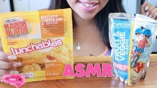 ASMR Nacho Lunchables MUKBANG (Happy Eating) {Food Is My Hobby}