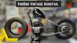 Honda Rebel 250 Bobber Build Part 2 | VooDoo Vintage Hardtail Install