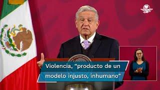 Violencia contra las mujeres, "fruto podrido" que dejó el neoliberalismo: AMLO