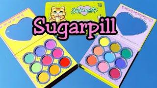 NEW - Sugarpill Cosmetics - Fun Size Too Palette with Swatches of the Original Fun Size Palette