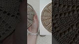 Довязала салфетку #люблювязать #вязание #knitting