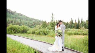 First Look in Beautiful Cottonwood Canyon | Maria & Bridger