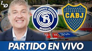   BOCA - IND. RIVADAVIA CON LADAGA Y RICKY COHEN // LIGA PROFESIONAL 2024 EN VIVO