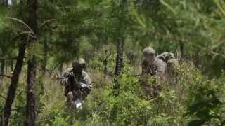 Female soldiers take part in Darby Phase of Ranger School