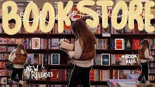 *cozy* bookstore vlog ️ spend the day book shopping at barnes & noble with me + a big book haul!