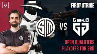 TSM vs GEN G VALORANT HIGHLIGHTS! First Strike Qualifier • PLAYOFFS For 3rd • TSM VALORANT v GENG