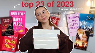 23 books i loved in 2023...and a few i didn't  | bookmas day 8