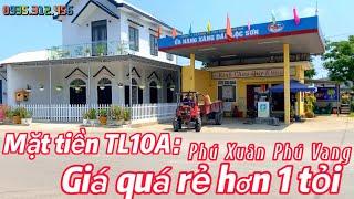 [Nhà Đất Huế]Mặt tiền tỉnh lộ 10A ngay Ngã tư CâyXăng Lộc Sơn giao với TL3 vị trí Kinh Doanh quá tốt