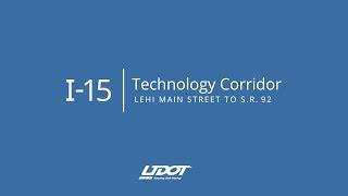 UDOT I-15 Tech Corridor Project