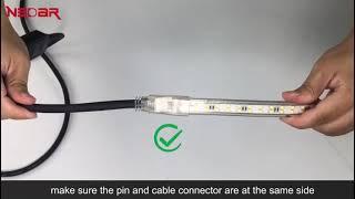 AC LED Strip Light - Cutting and Connecting