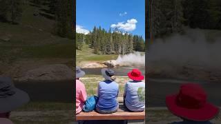 Geothermal Theater: Watching Geysers Erupt in Yellowstone