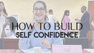 HOW TO BUILD SELF CONFIDENCE [2024]