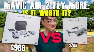 DJI Mavic Air 2 vs. Fly More Combo: Is The DJI Mavic Air 2 Fly More Combo WORTH IT Over The DJI MA2?