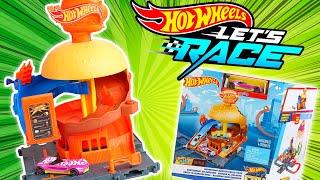 HOT WHEELS LET'S RACE Le Restaurant de Burgers Encore un set d'extension trouvé chez ACTION