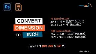 How can I figure out the DPI of an image? |dimensions to inches conversion| PPI?  | LPI?