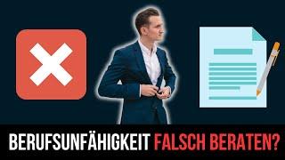 Wie 90% der Finanzberater die BU falsch beraten - das musst du wissen!