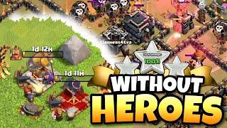 Best TH9 Attack Strategy with NO HEROES! Best TH9 Attack Strategies in Clash of Clans