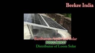 Bardhaman Aqua And Solar | 180 watt Mano Panel of Loom Solar