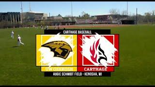 Carthage Baseball vs. UW Oshkosh 2024_4_24