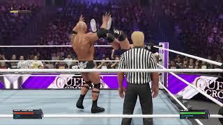 W2K24 Gameplay PC Roddy Piper Vs The Rock