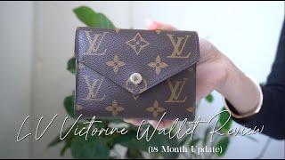 LOUIS VUITTON LV | Victorine Wallet Review (18 Month Update)