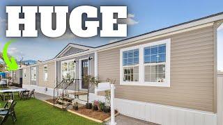 The "BIG DEAL!" This NEW prefab home is FILLED with TWISTS & TURNS! House Tour