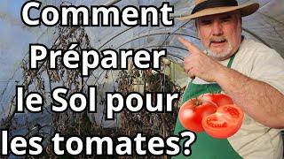 Comment Sans Travaux Pénibles Préparer la terre pour des Tomates  ?