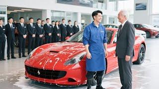 董事長隱藏身份考察員工，只有新來的洗車工輕鬆應對，命運改變！