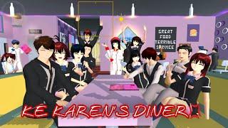 KE KAREN'S DINER !! [SHORT VIDEOS] || SAKURA SCHOOL SIMULATOR